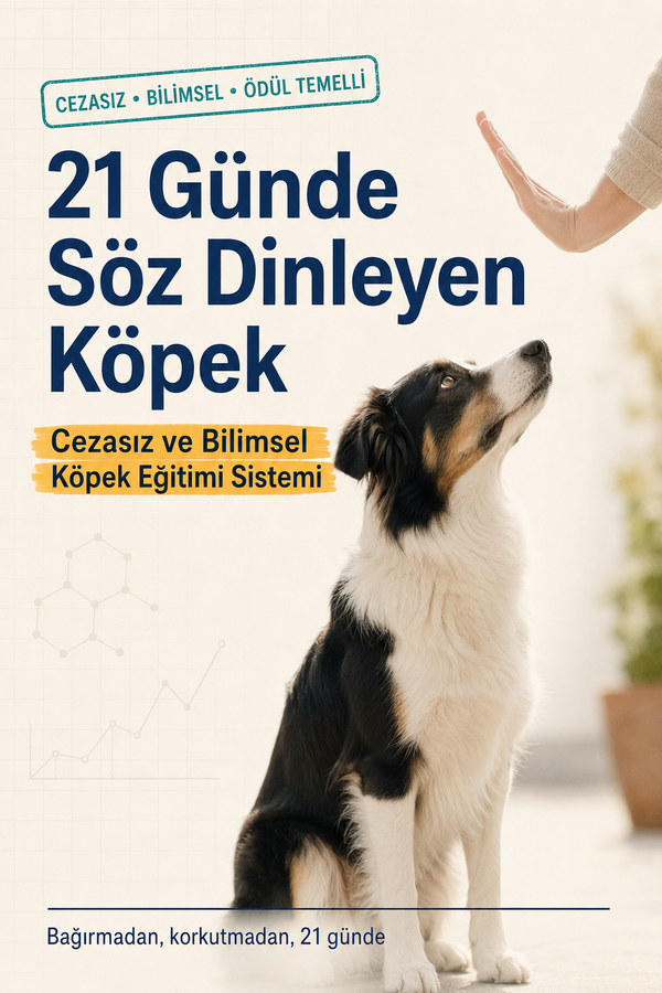 21 Günde Söz Dinleyen Köpek — Cezasız ve Bilimsel Köpek Eğitimi Sistemi